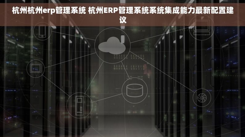 杭州杭州erp管理系统 杭州ERP管理系统系统集成能力最新配置建议