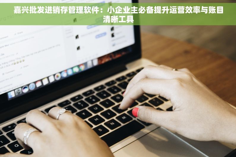 嘉兴批发进销存管理软件：小企业主必备提升运营效率与账目清晰工具