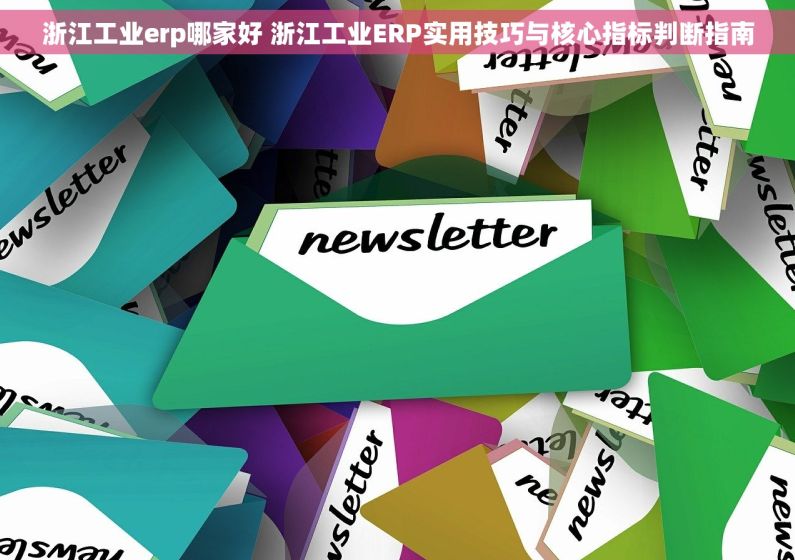 浙江工业erp哪家好 浙江工业ERP实用技巧与核心指标判断指南