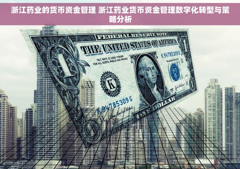 浙江药业的货币资金管理 浙江药业货币资金管理数字化转型与策略分析